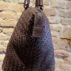 Bottega Veneta quilted shopping bag in leather-1
