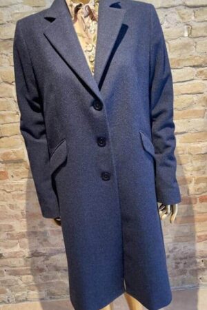 By Braaby - Navy - single breasted coat