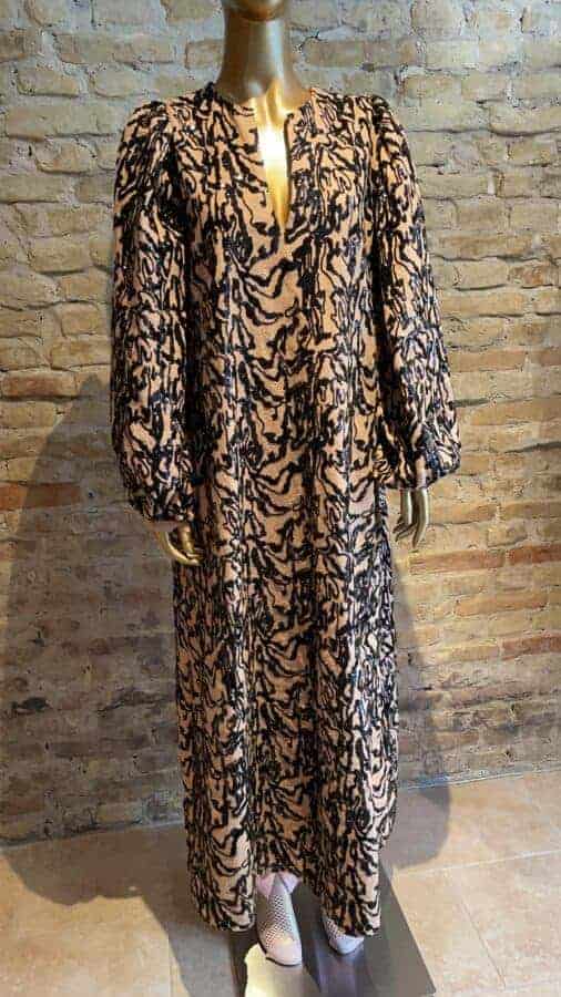 By Marlene Birger - Long dress with sequin detail