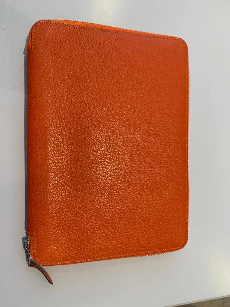 Hermes agenda cover with zip outside-1