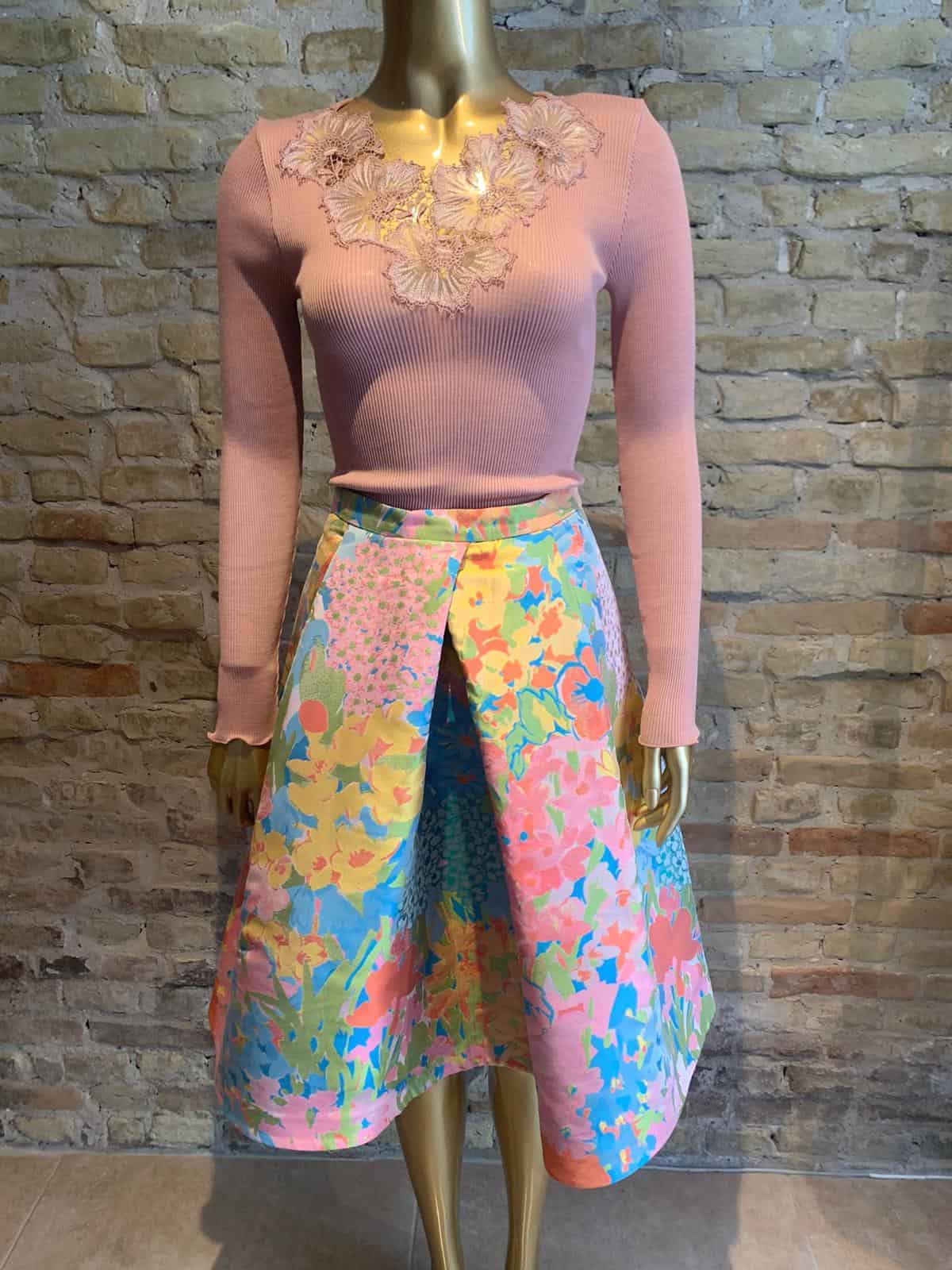 Boutique Moschino multi color skirt