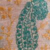 Cashmere hand embroderi scarves - Orange - Image 2