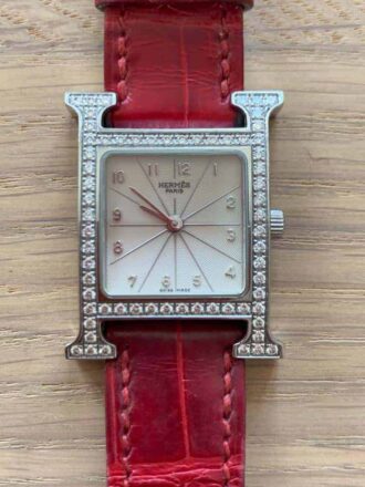 Hermes H Hour PM stainless steel