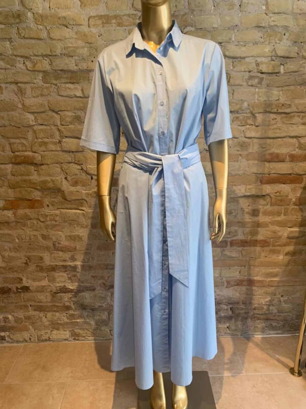 Seventy blue cotton shirt dress buy online